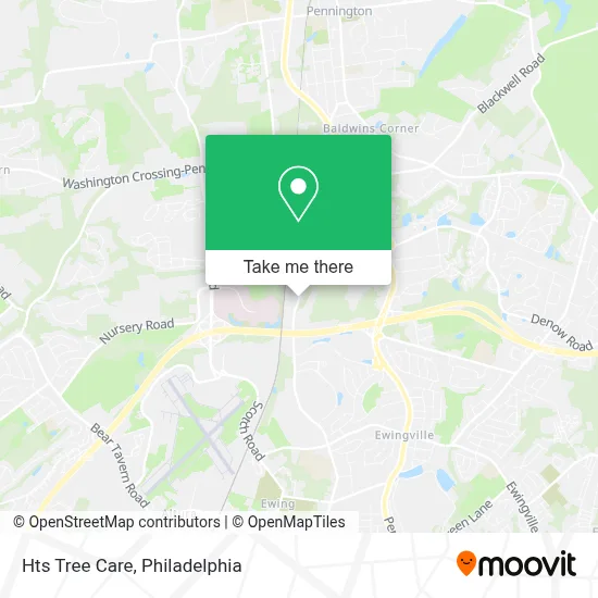 Hts Tree Care map
