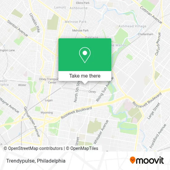Trendypulse map