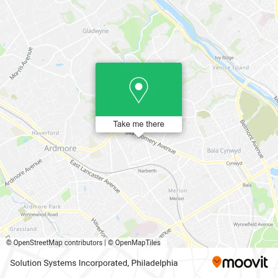 Solution Systems Incorporated map
