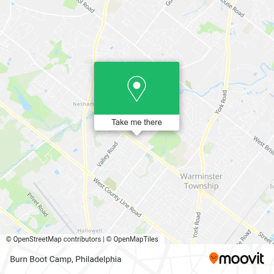 Burn Boot Camp map