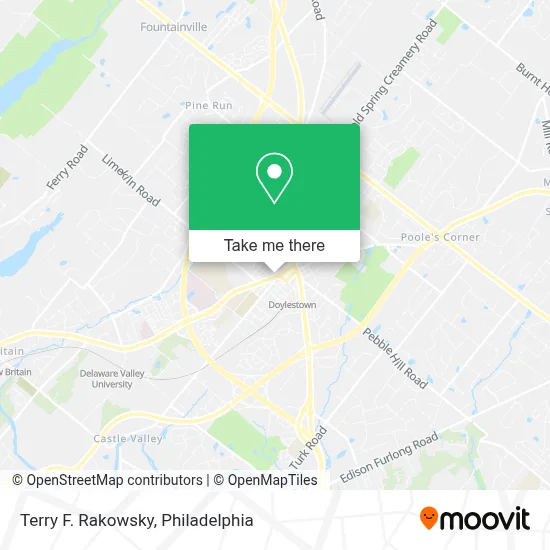 Terry F. Rakowsky map
