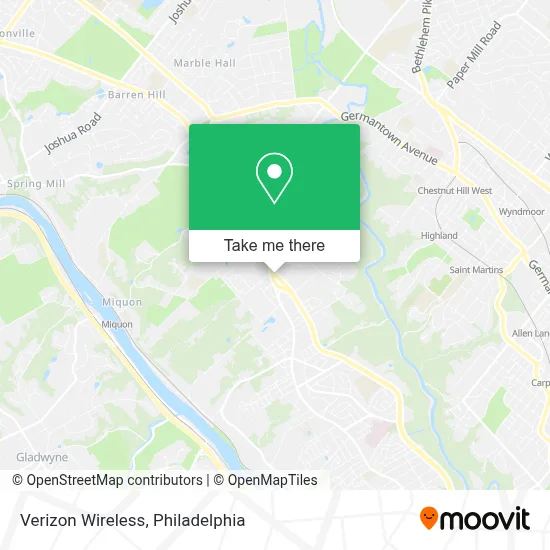 Verizon Wireless map