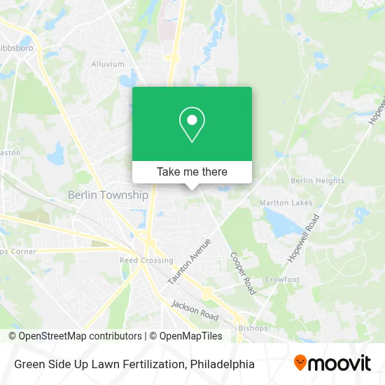 Green Side Up Lawn Fertilization map
