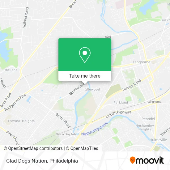 Glad Dogs Nation map