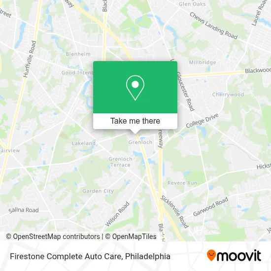Firestone Complete Auto Care map
