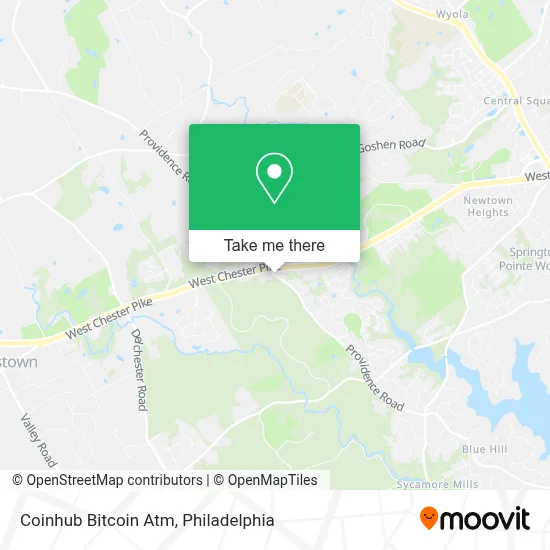 Coinhub Bitcoin Atm map