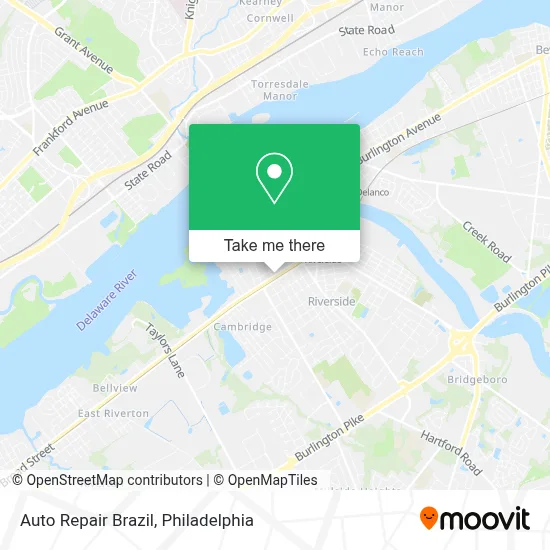 Auto Repair Brazil map