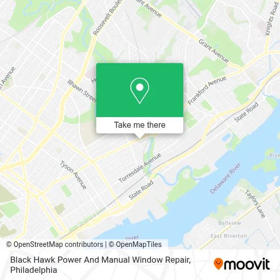 Black Hawk Power And Manual  Window Repair map