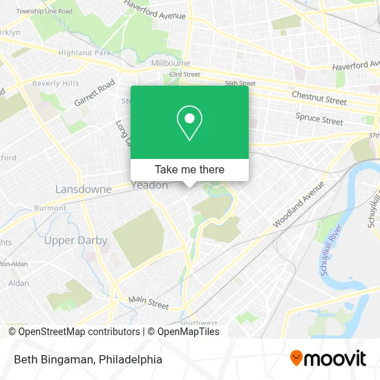 Beth Bingaman map