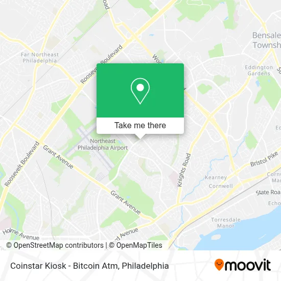 Coinstar Kiosk - Bitcoin Atm map