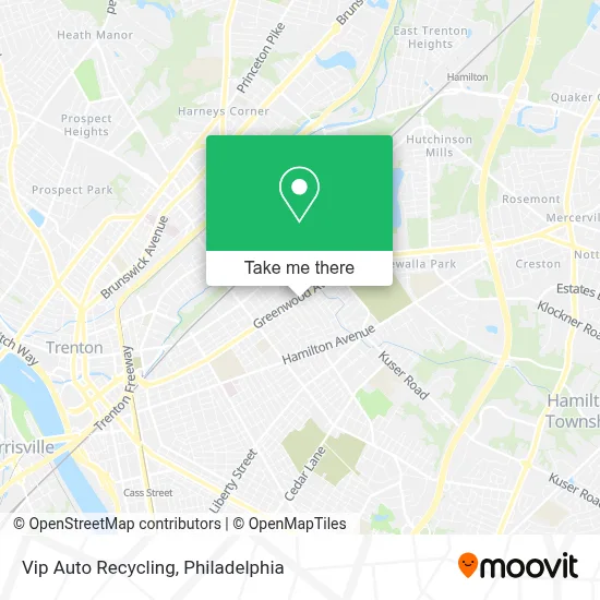 Vip Auto Recycling map