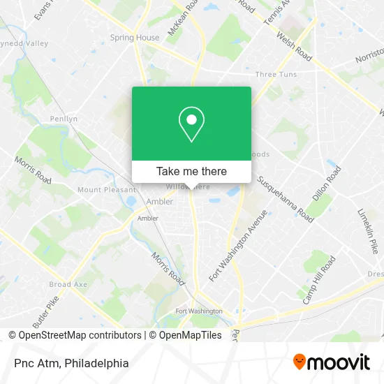 Pnc Atm map