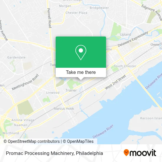 Promac Processing Machinery map