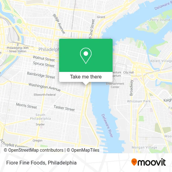 Fiore Fine Foods map