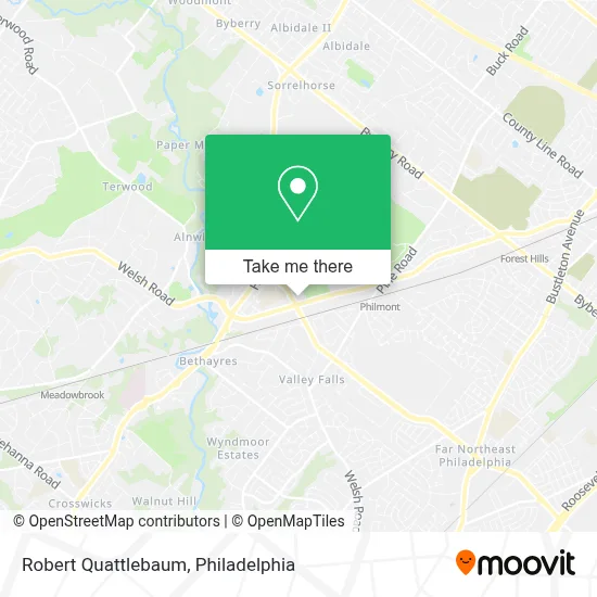 Robert Quattlebaum map