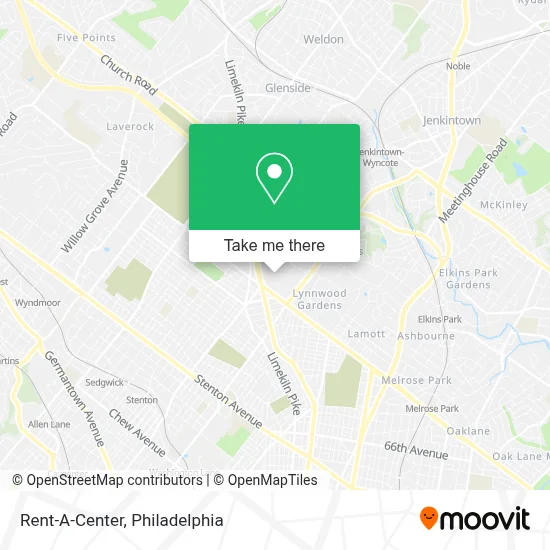 Rent-A-Center map