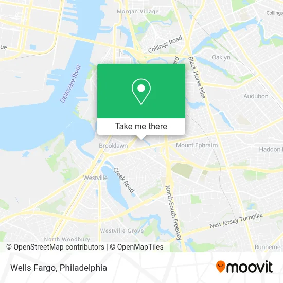Wells Fargo map
