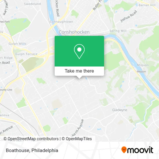 Boathouse map