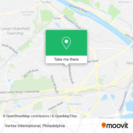 Vertex International map
