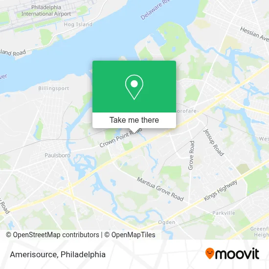 Amerisource map