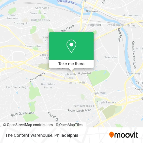 The Content Warehouse map