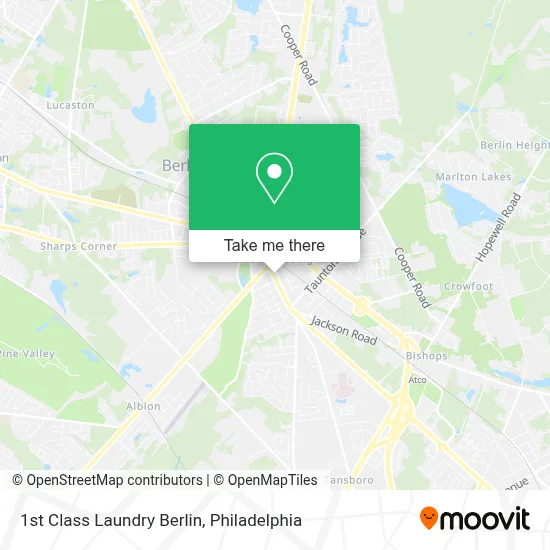 1st Class Laundry Berlin map