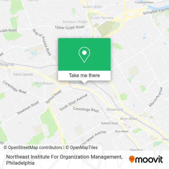 Northeast Institute For Organization Management map