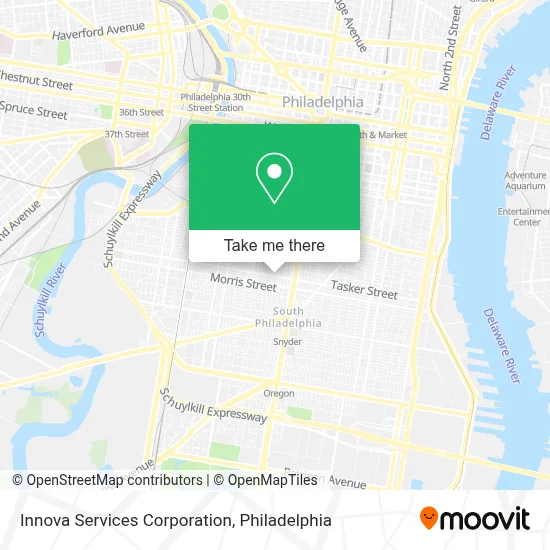 Innova Services Corporation map
