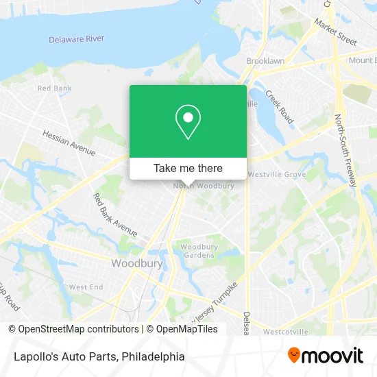 Lapollo's Auto Parts map