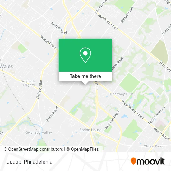 Upagp map