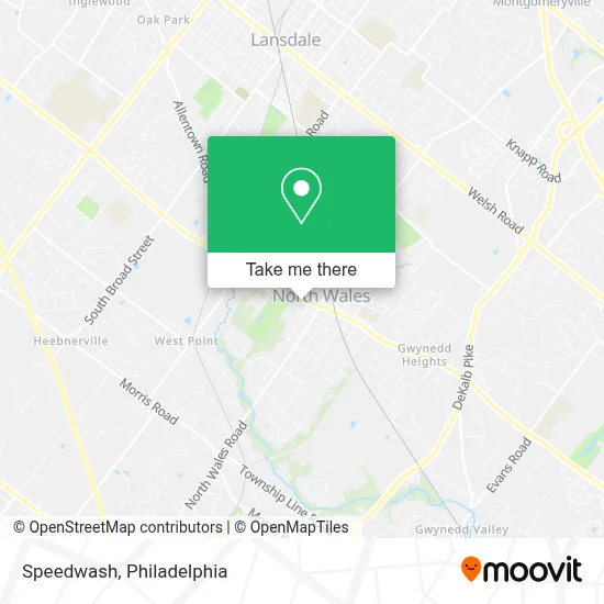 Speedwash map