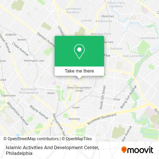 Islamic Activities And Development Center map