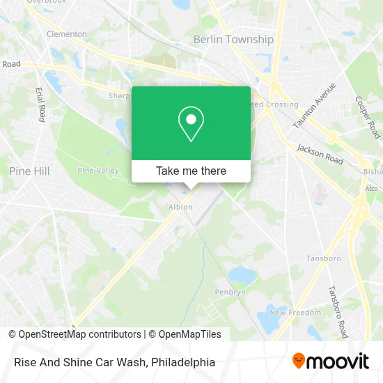 Rise And Shine Car Wash map