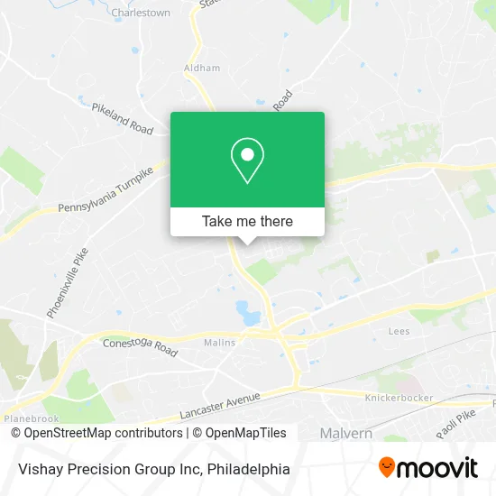 Vishay Precision Group Inc map