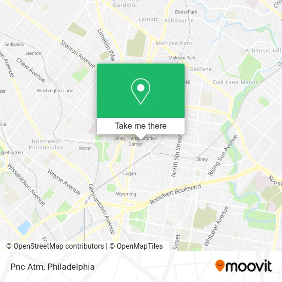 Pnc Atm map