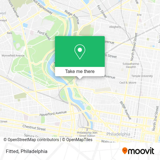 Fitted map