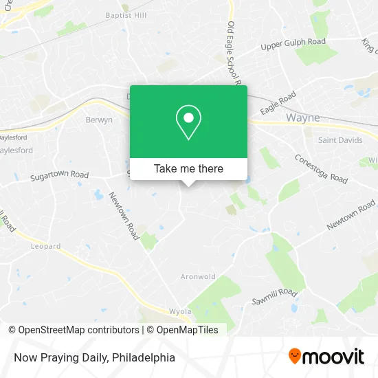 Now Praying Daily map