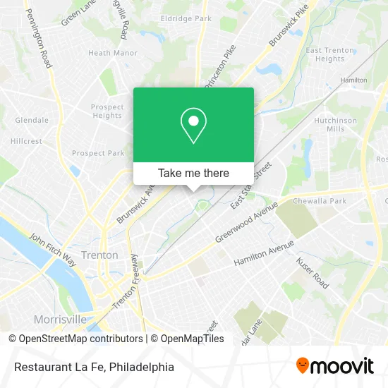 Restaurant La Fe map