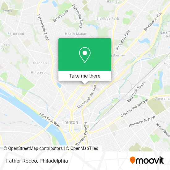 Father Rocco map