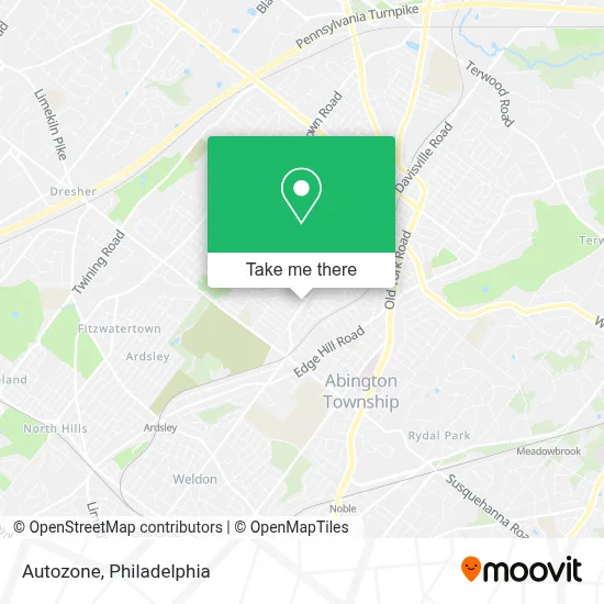 Autozone map