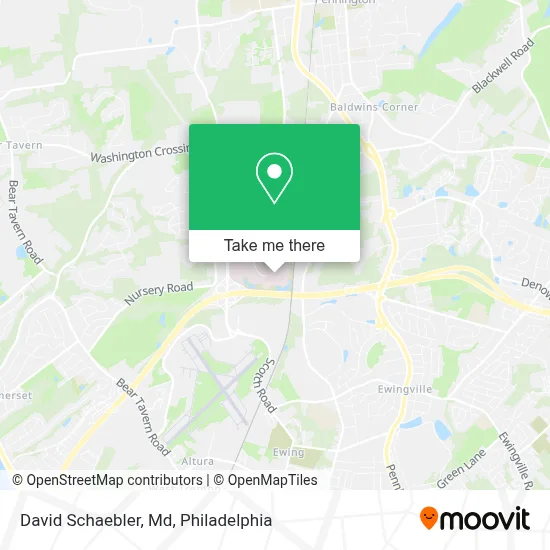 David Schaebler, Md map