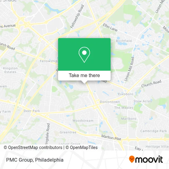 Pmc Group map
