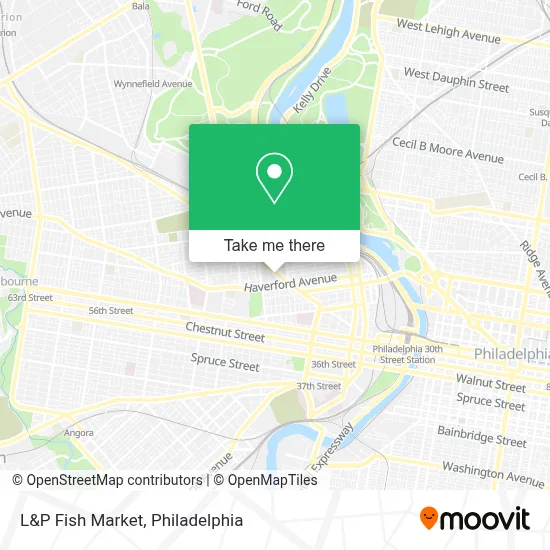 L&P Fish Market map