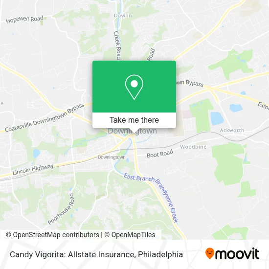 Candy Vigorita: Allstate Insurance map
