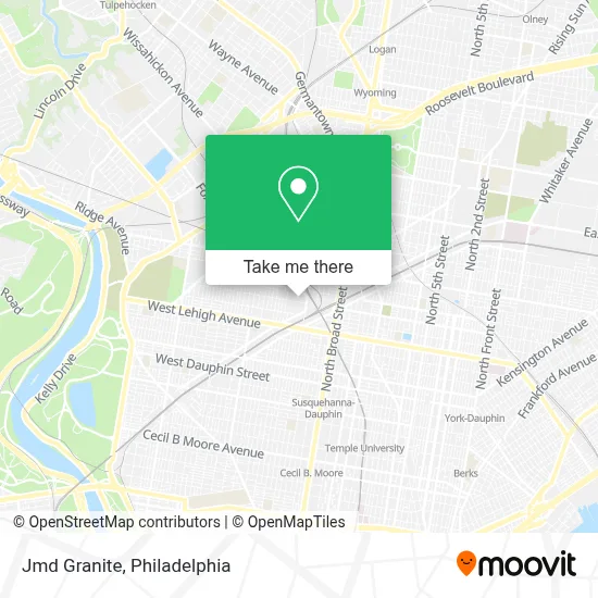 Jmd Granite map