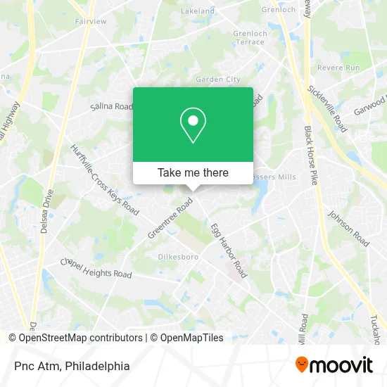 Pnc Atm map