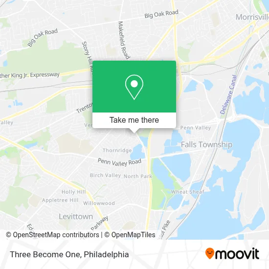 Three Become One map