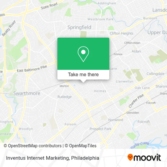 Inventus Internet Marketing map