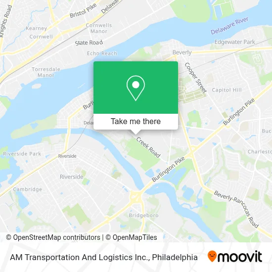 AM Transportation And Logistics Inc. map