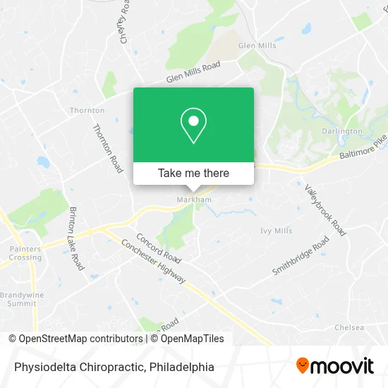 Physiodelta Chiropractic map